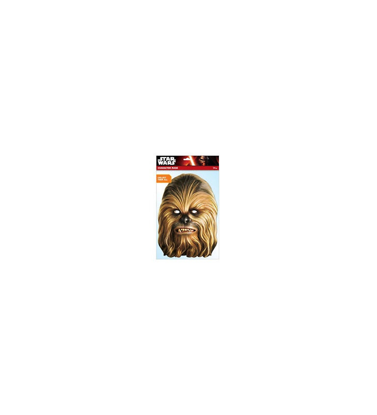Papírová maska - Chewbacca