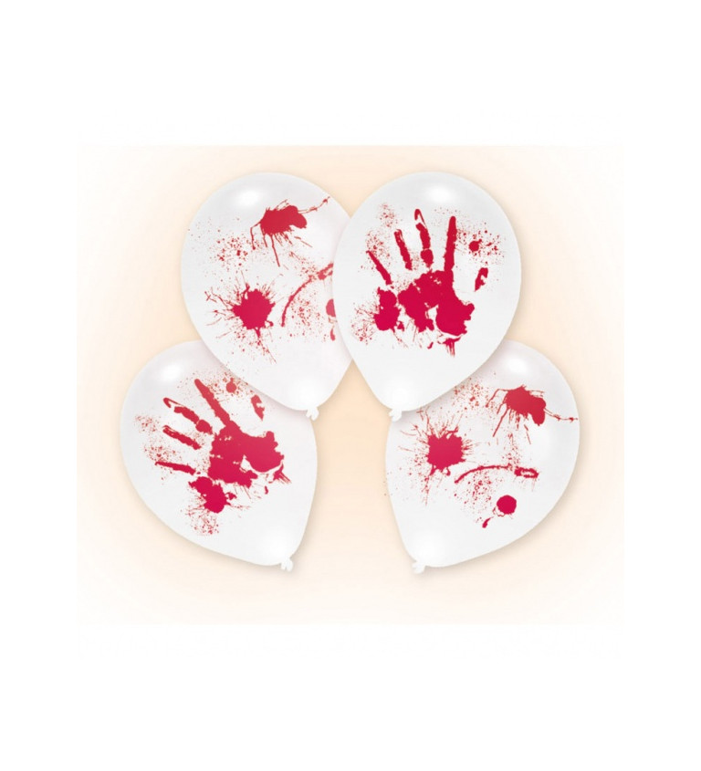 LED balónky Krvavý Halloween