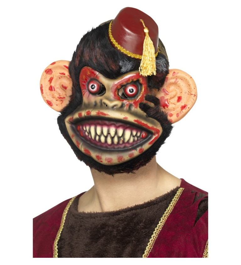 Hororová maska - zombie opice