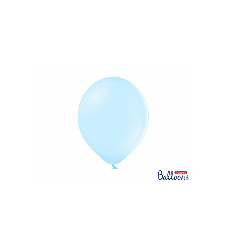 Pastelové balónky - světle modré
