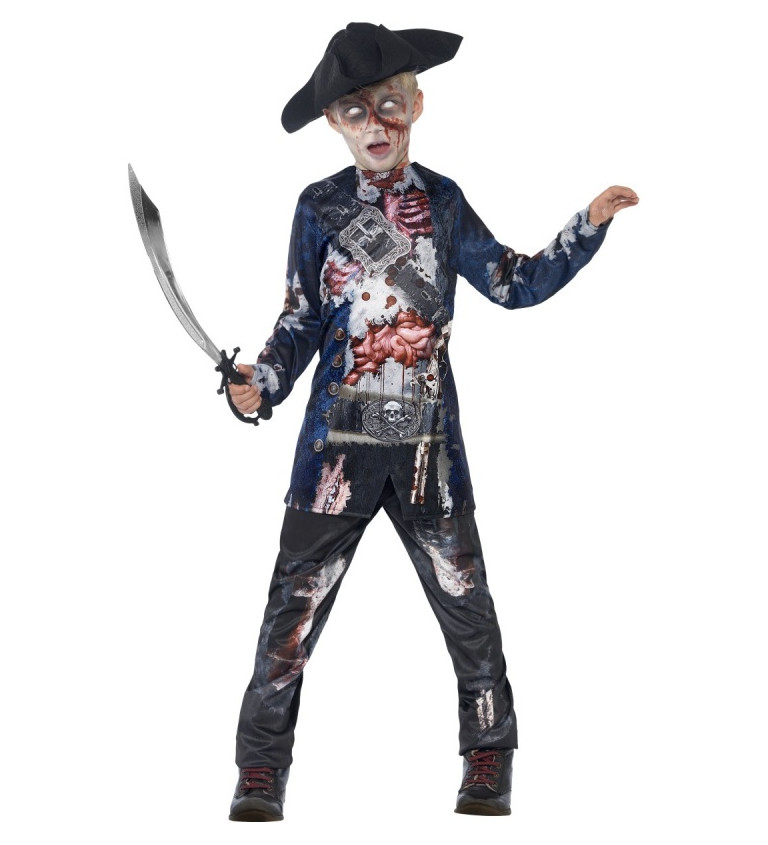 Dětský kostým "Mrtvý pirát"