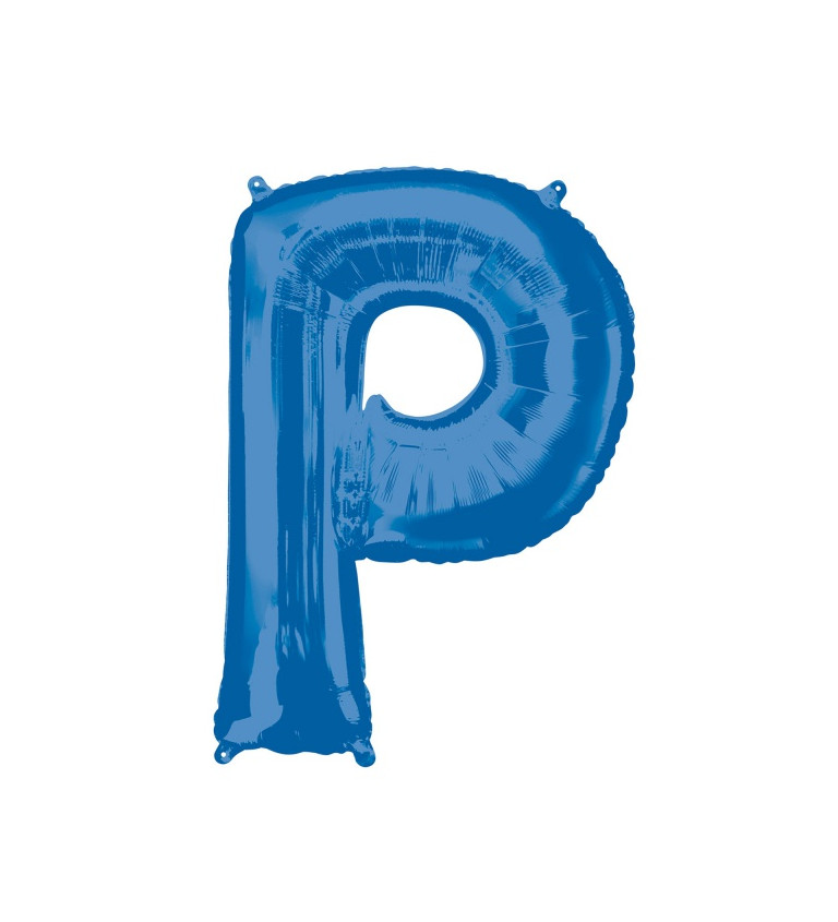 Narozeninový fóliový balónek (modrý) – P