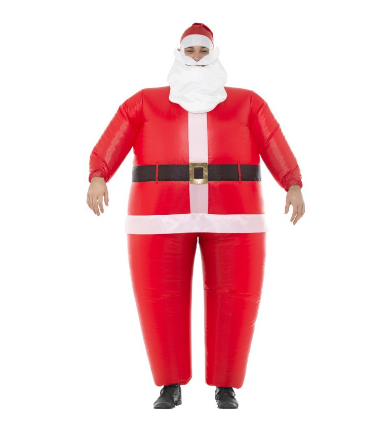 Obří nafukovací kostým -Santa