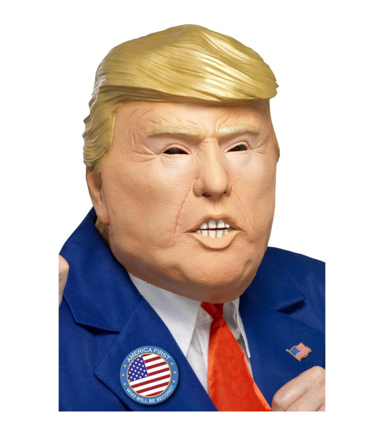 Latexová maska - Trump