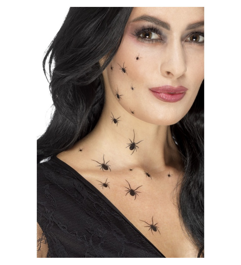 Tetování - smečka pavouků