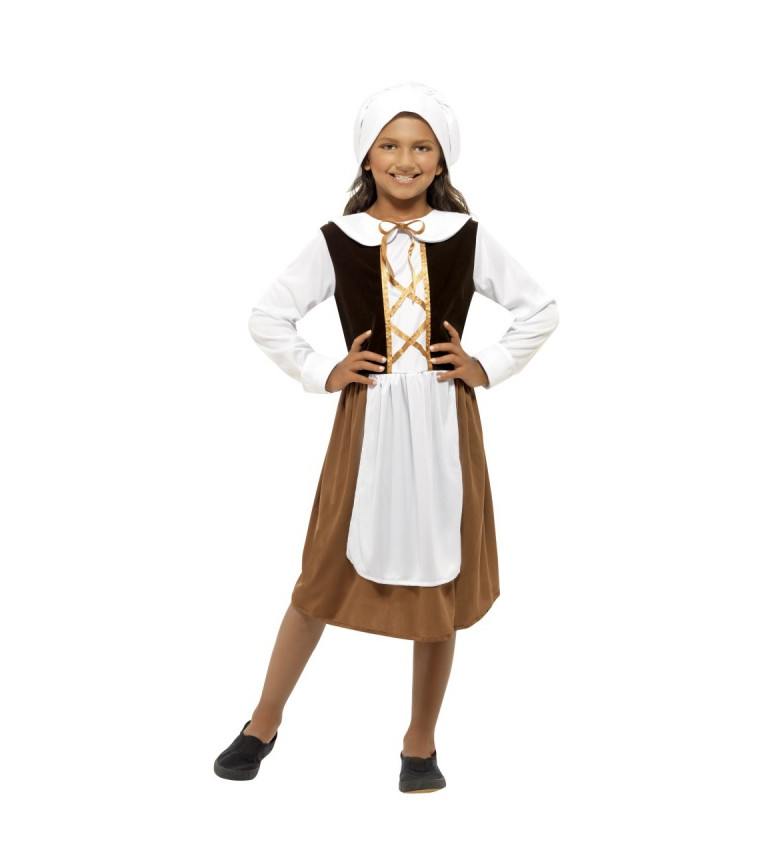 Dívčí kostým - Tudorovská holčička