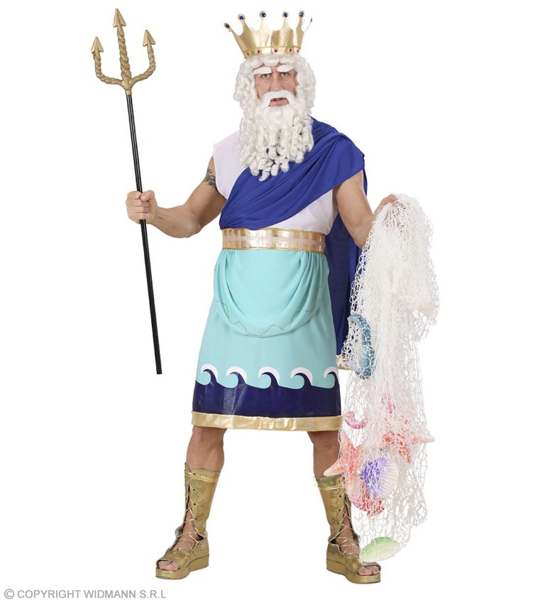 Kostým - bůh moří Poseidon
