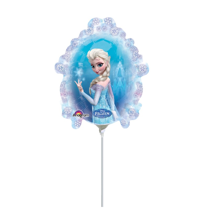 Fóliový balónek oválný - Frozen, mini