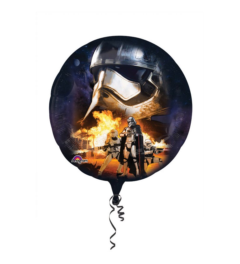 Fóliový balónek kulatý - Star Wars, velký