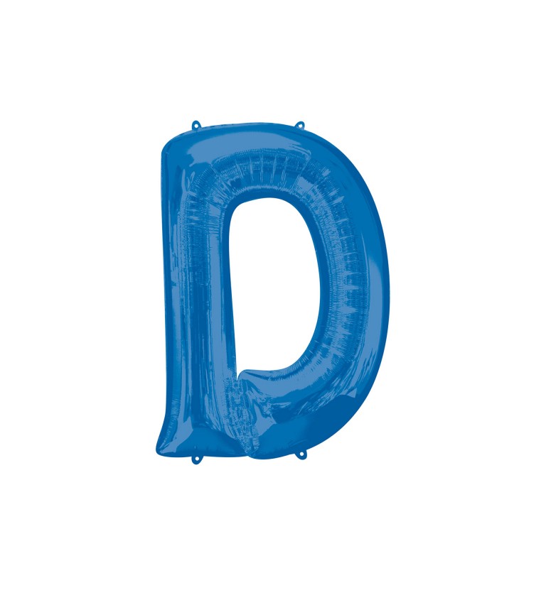 Narozeninový fóliový balónek (modrý) – D