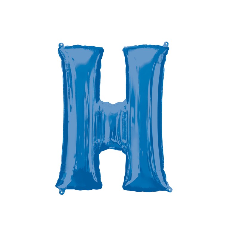 Narozeninový fóliový balónek (modrý) – H
