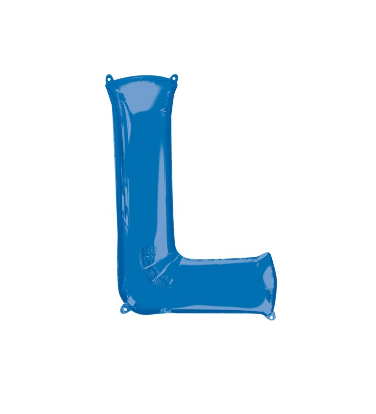 Narozeninový fóliový balónek (modrý) – L