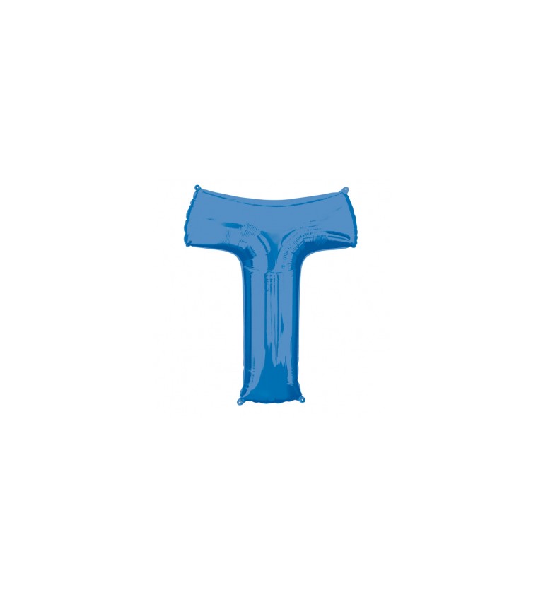 Narozeninový fóliový balónek (modrý) – T