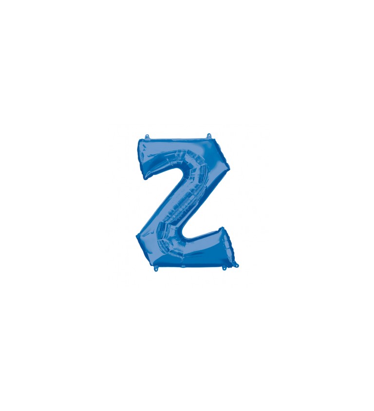 Narozeninový fóliový balónek (modrý) – Z