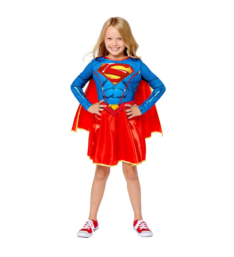 Dětský kostým Supergirl II(8-10 let)