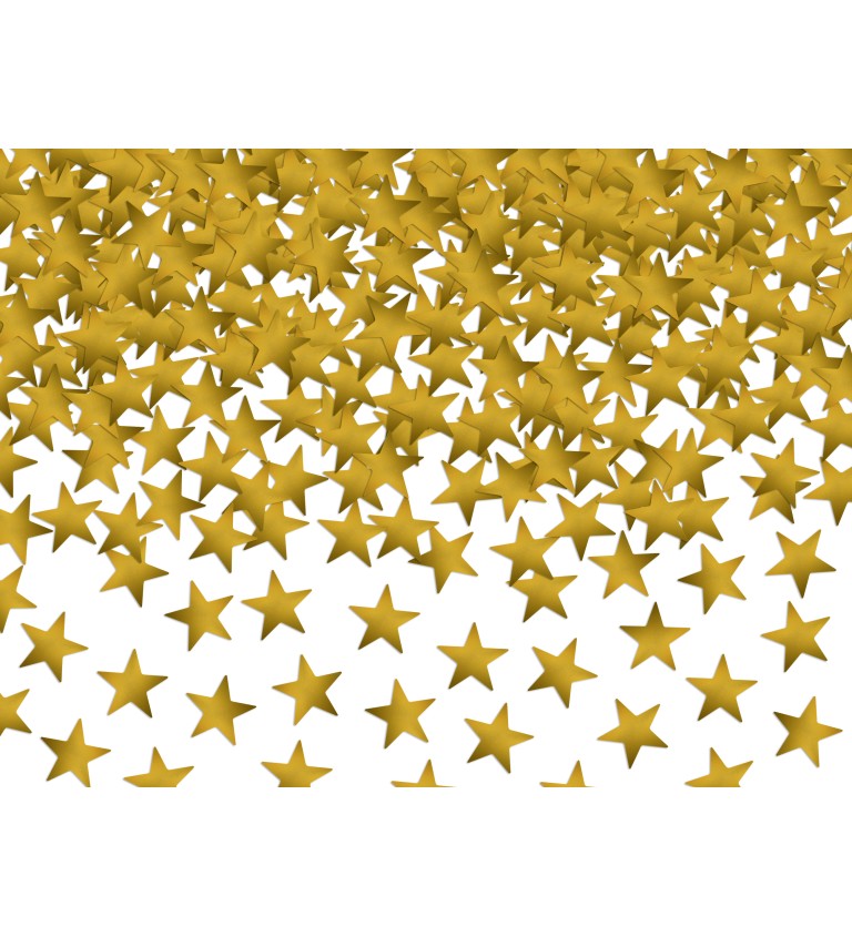 Konfety - Hvězdy, zlaté