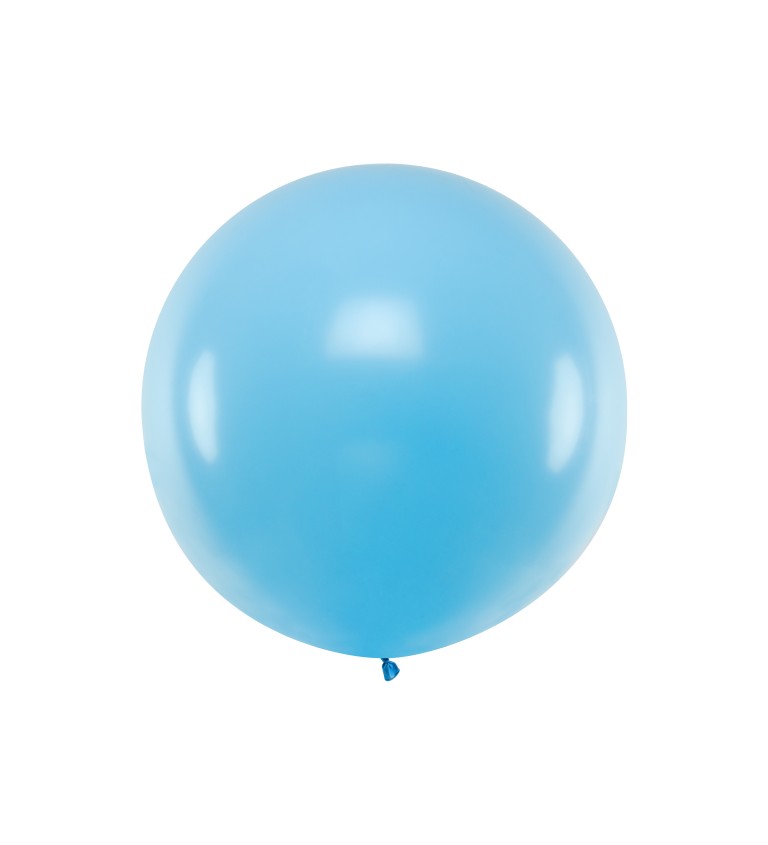 Světle modrý balonek
