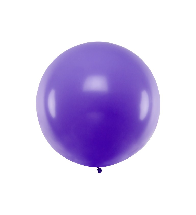 Fialový balonek