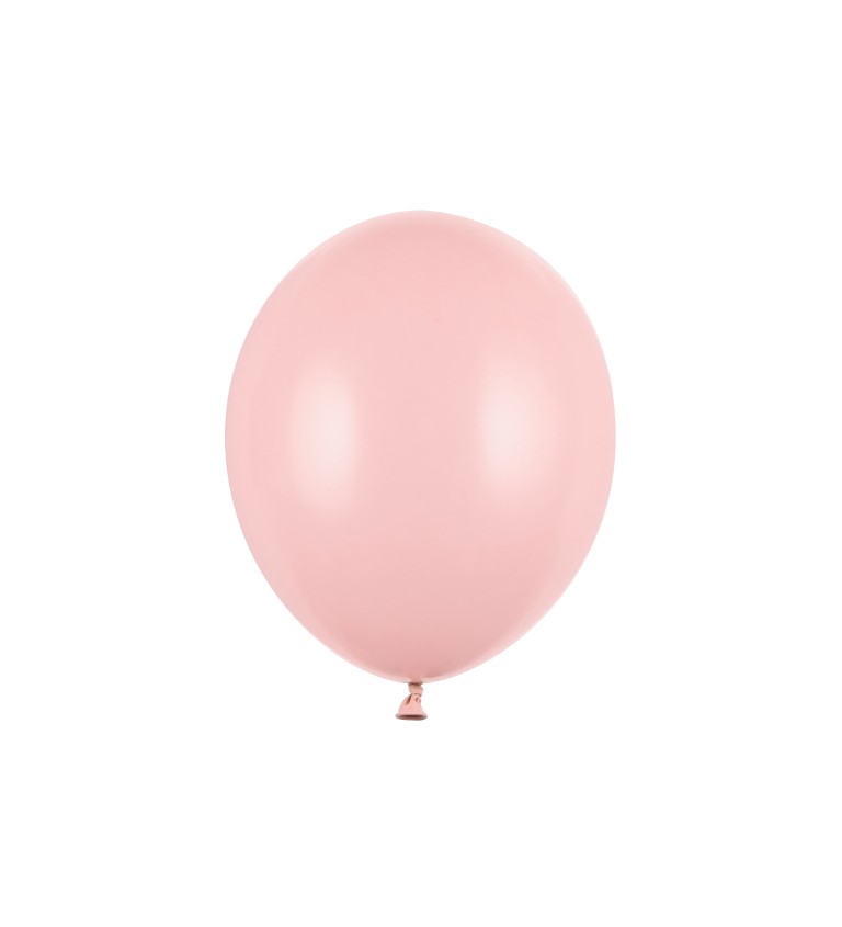 Pastelové balónky - světle růžové