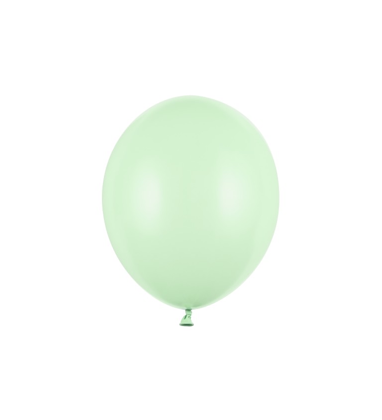 Pastelové balónky - světle zelené