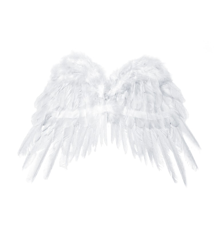 Bílá andělská křídla III