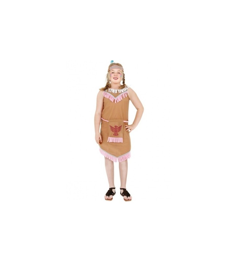 Dětský kostým - Indiánka 