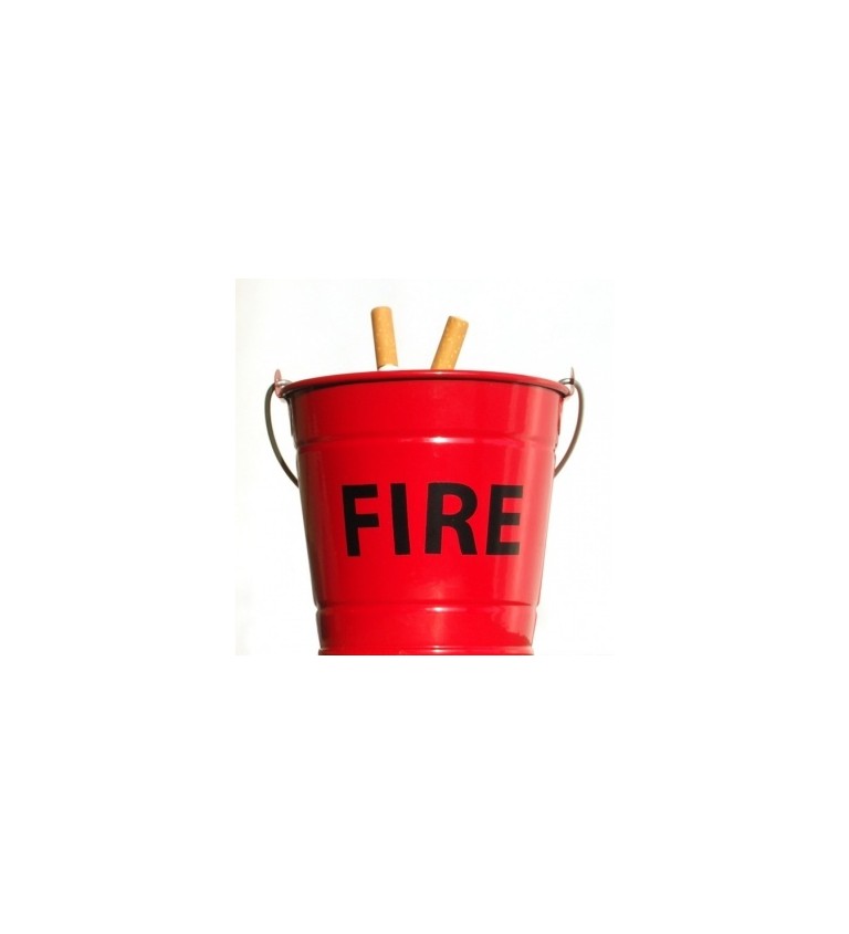 SUCK UK Fire Bucket Ashtray - Popelník