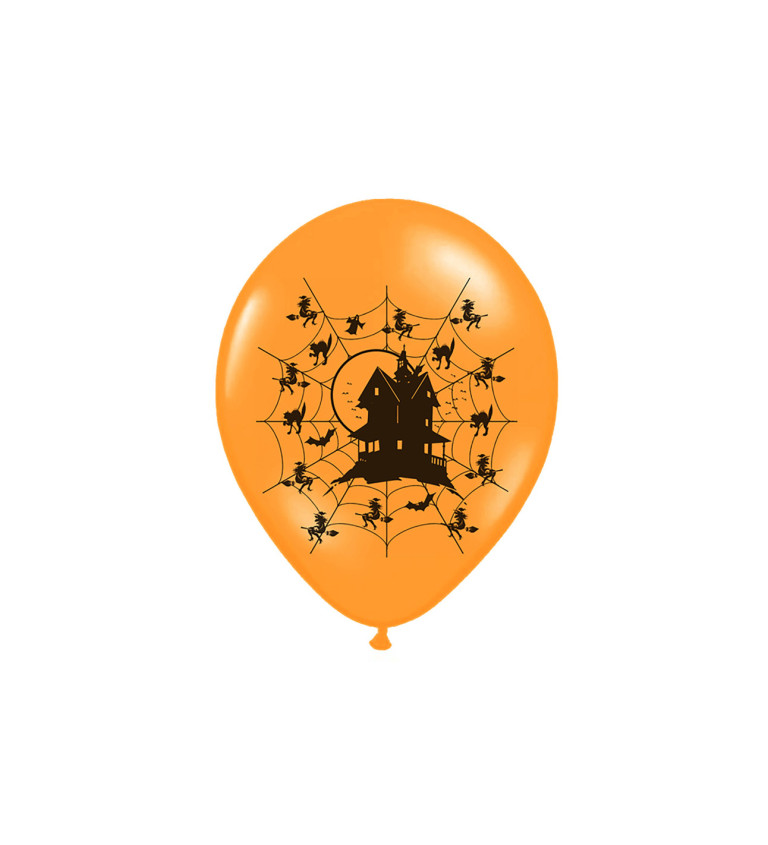 Balónek Dům hrůzy - 6ks