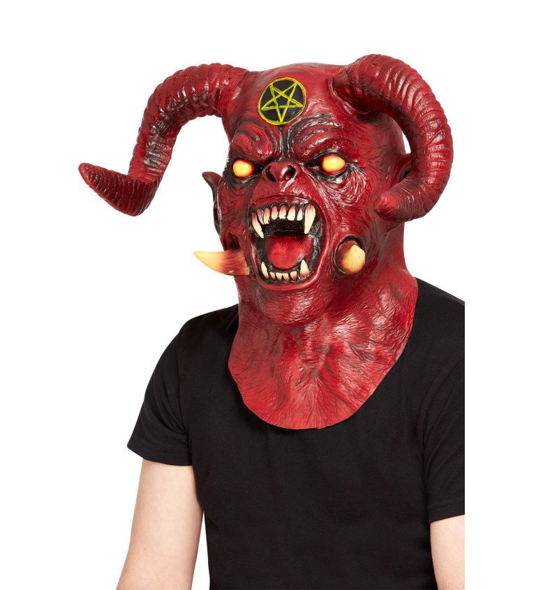 Celohlavová satanská maska