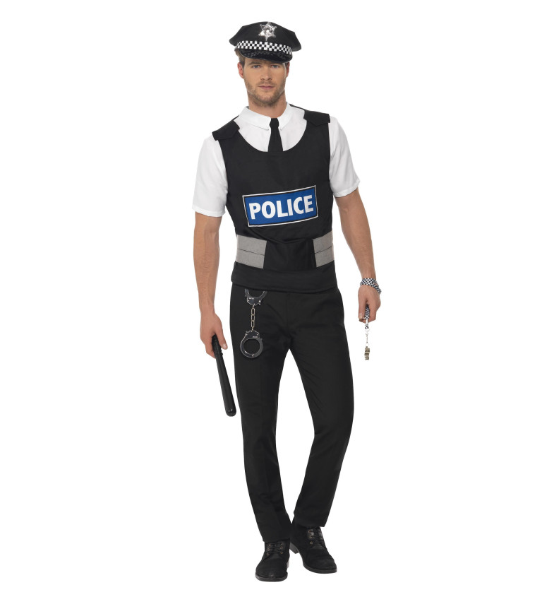 Kostým Policista s vestou