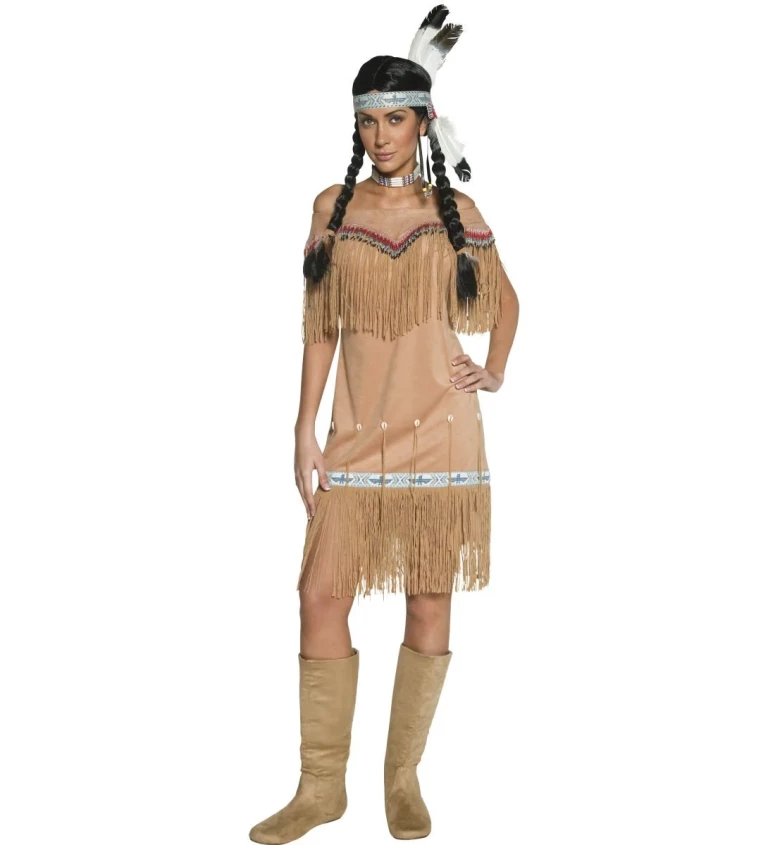 Indiánka III - kostým