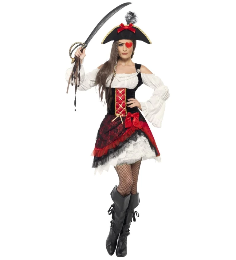 Dámský kostým - Pirátka