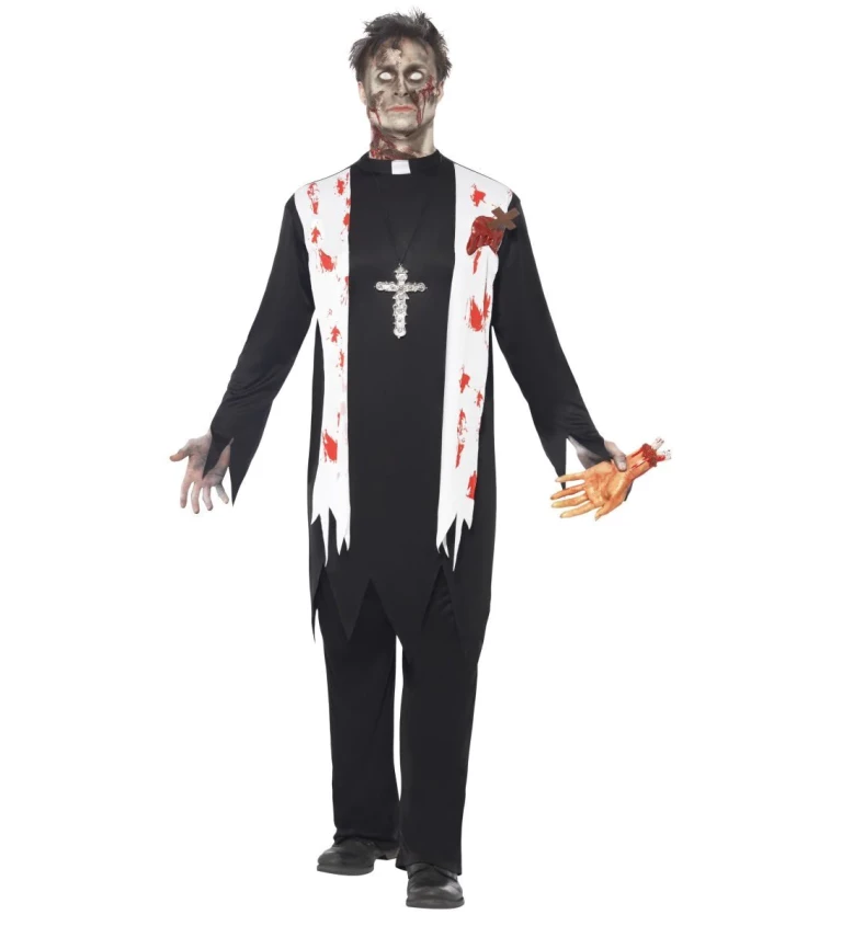 Kostým Zombie kněz