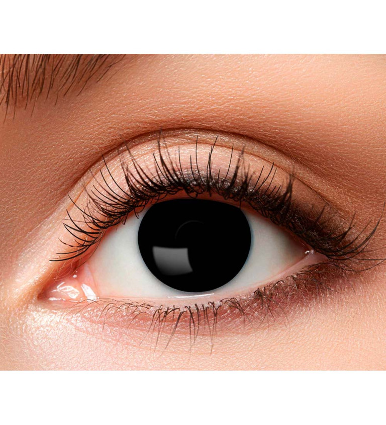 Černé kontaktní čočky