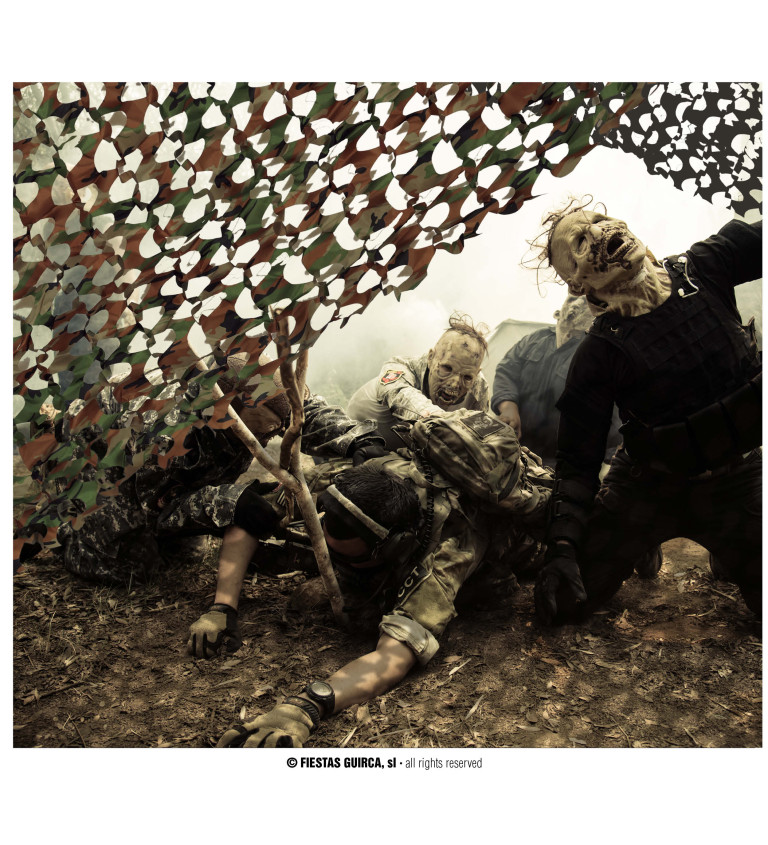 Maskovací látka 180x70 cm