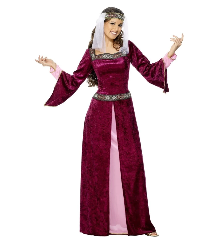 Kostým Středověké dvorní dámy