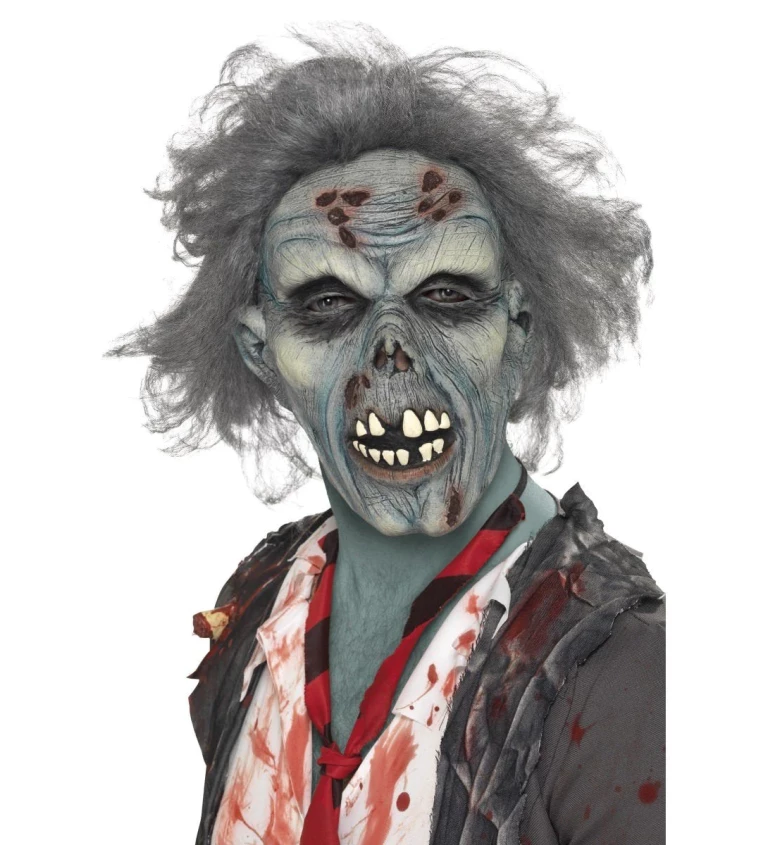 Gumová maska - Zombie