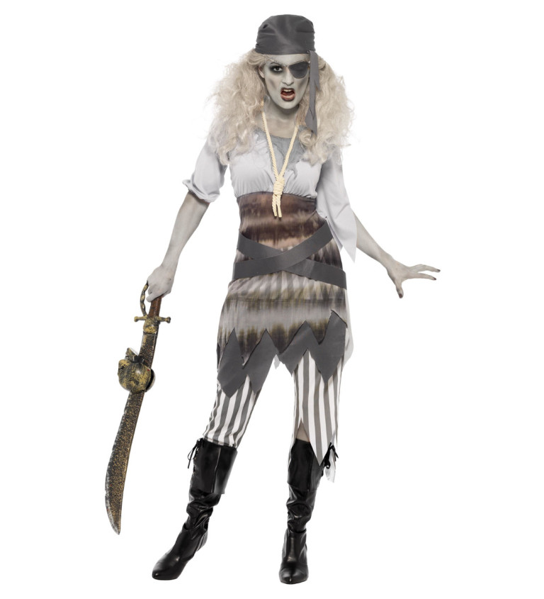 Dámský kostým - Pirátka, duch
