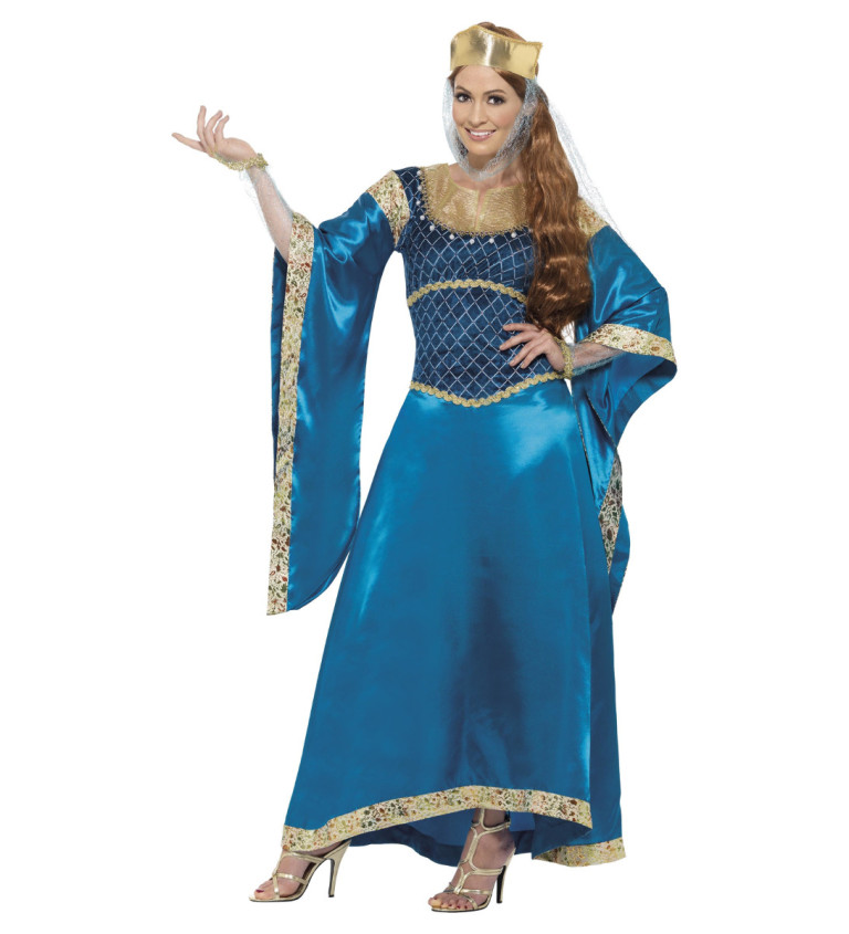 Královna (modrá) - kostým