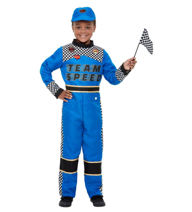 Dětský kostým Automobilový závodník