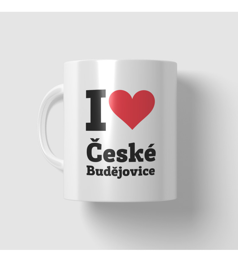 Hrnek - I love České Budějovice