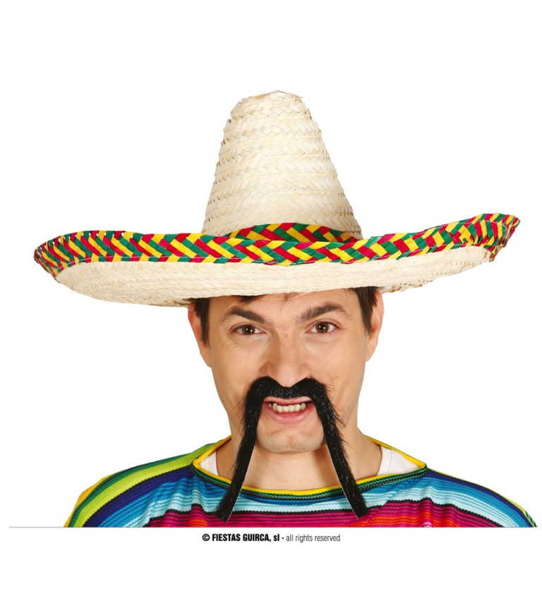 Slaměný - mexický klobouk