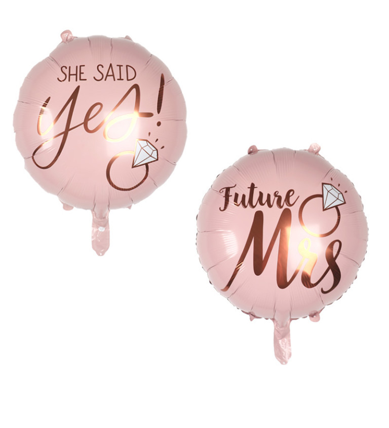 Fóliový balónek - She said yes