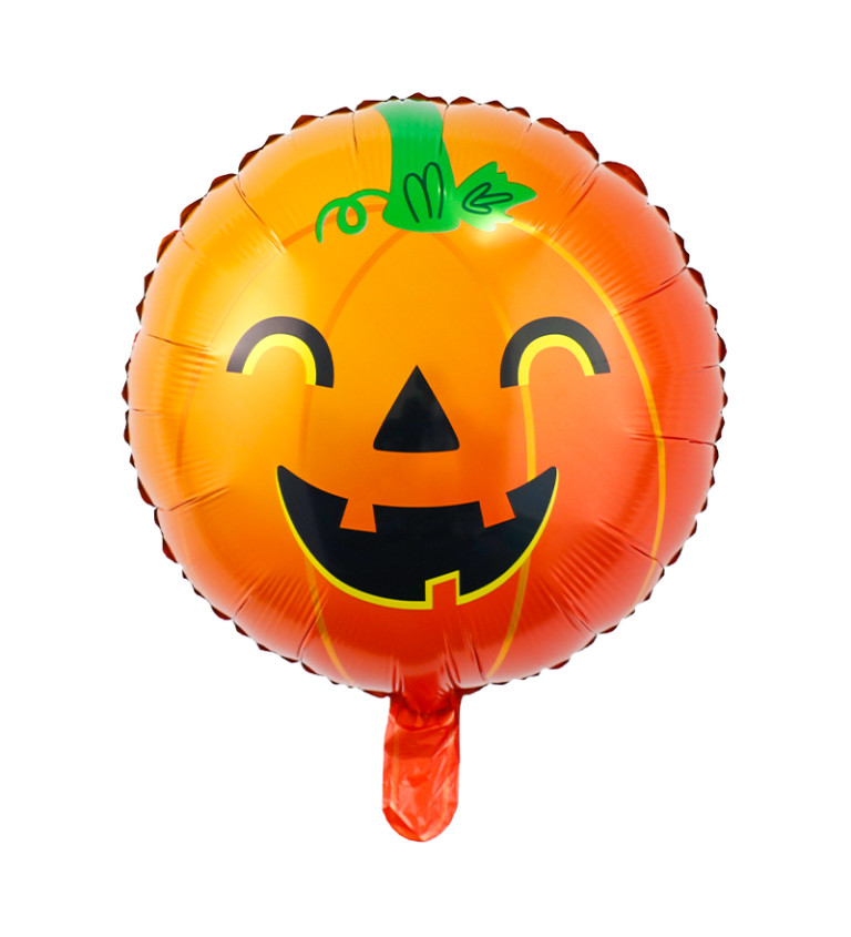 Fóliový balónek - Dýně oranžová