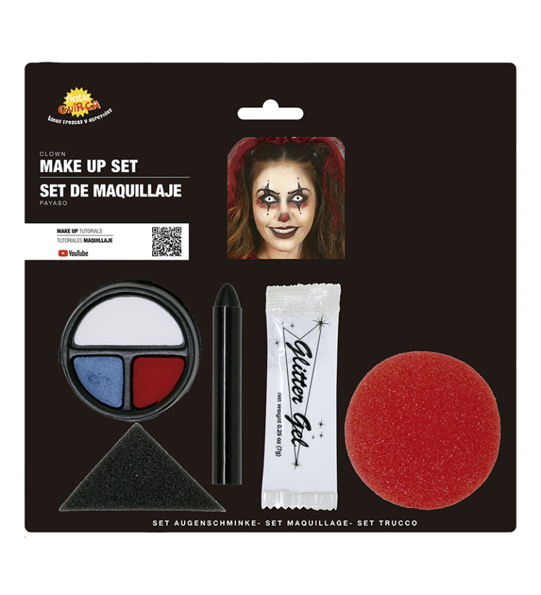 Sada na make-up - klauna