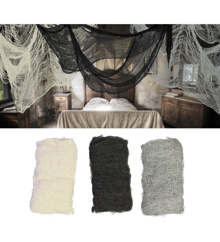 Různé dekorační tkaniny