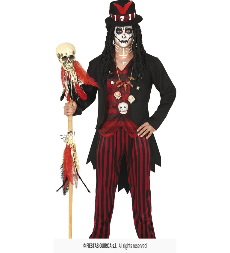 Pánský kostým Voodoo šaman