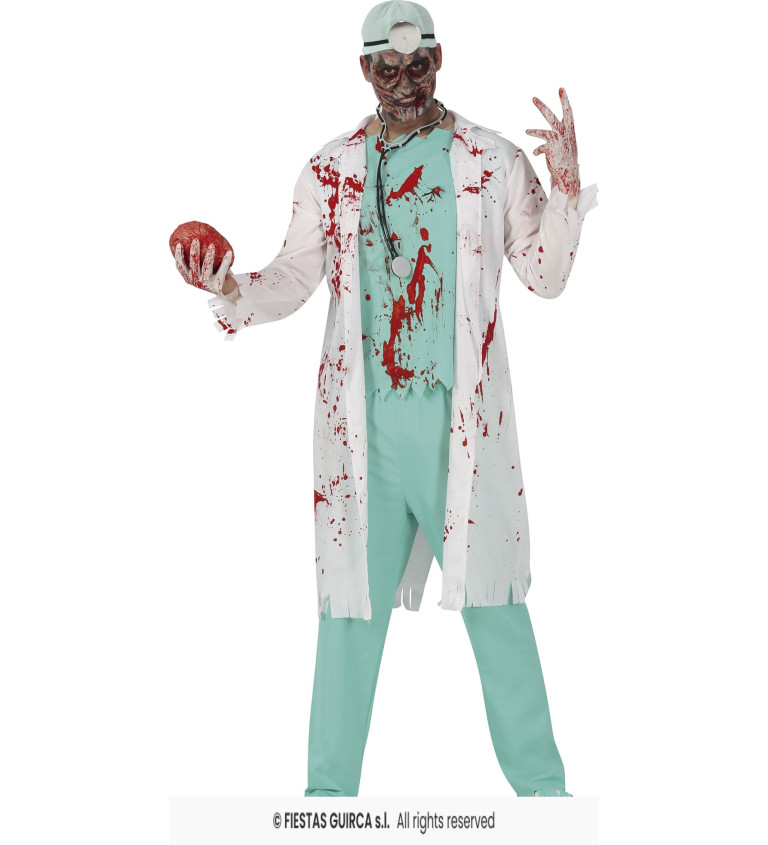 Pánský kostým Doktor zombie