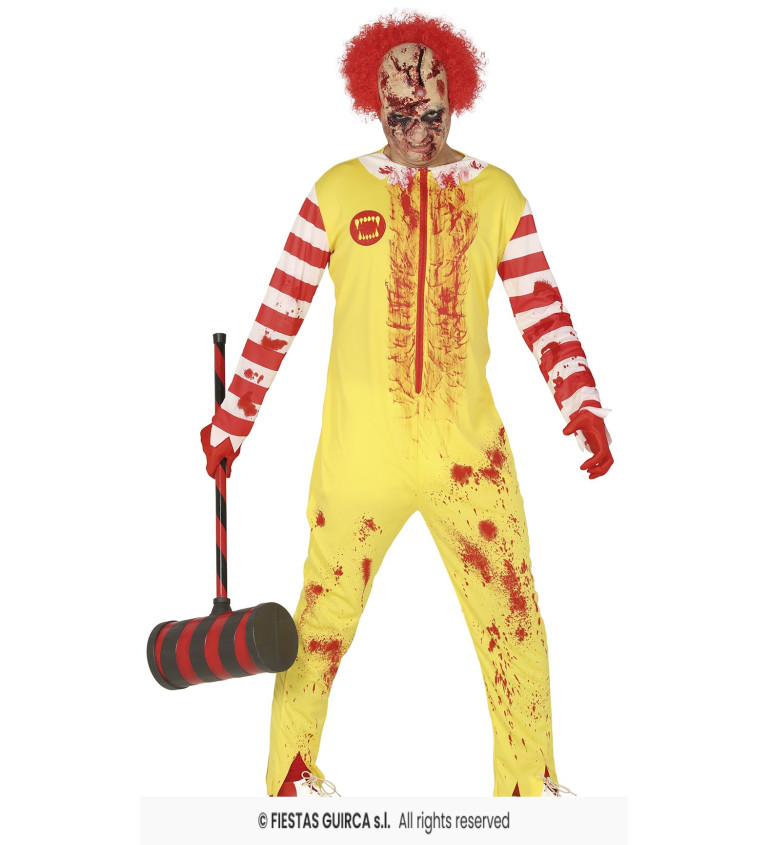 Pánský kostým Klaun zabiják