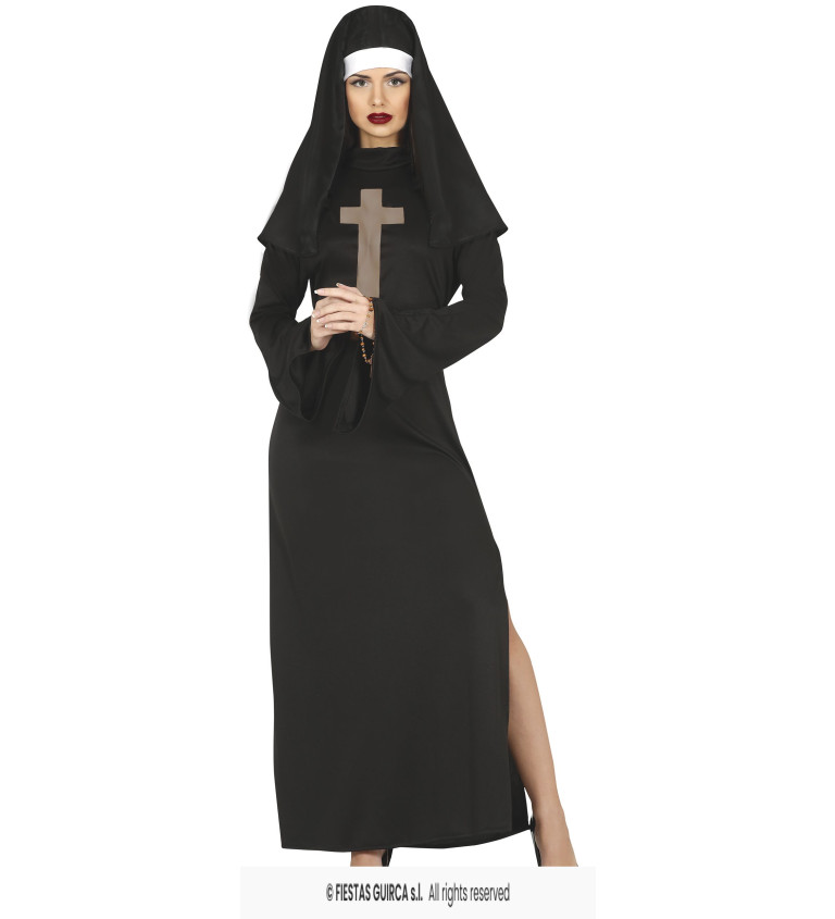 Dámský kostým Zlá jeptiška